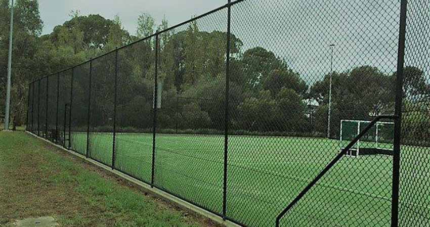 Adelaide Tennis court fencing black