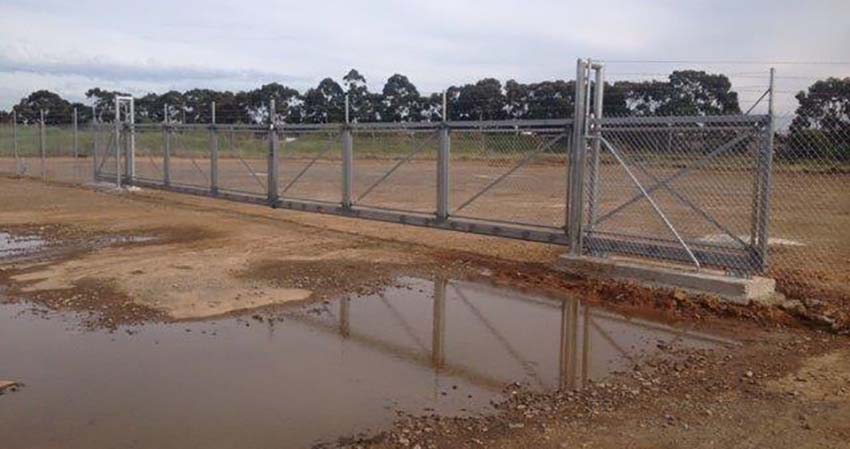 industrial security gates Adelaide